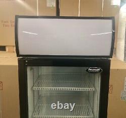 1 Glass Door Refrigerator Merchandiser Single Clear Display Store Cooler NEW