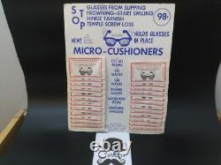 11x14 Vintage Eyeglass Micro-Cushioner Advertising Display