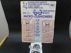 11x14 Vintage Eyeglass Micro-Cushioner Advertising Display