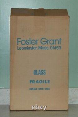 12 Vintage NWT Foster Grant Aviator Tempered Glass Sunglasses Store Display &Box