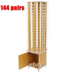144pair Sunglasses Display Stand with Bottom Base Floor-standing Eyeglass Holder