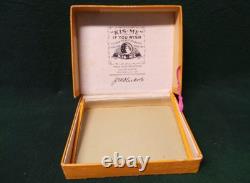 1895 Kis Me Chewing Glass Gum Store Display Louisville KY
