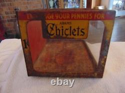 1920's Chiclets Metal and Glass Candy Store Display 1 Penney