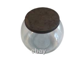 1920's General Store Counter-Top Display Glass Jar