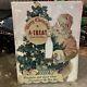 1930s A-treat Store Display Vintage Bottle Holder Merry Christmas