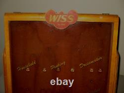 1940's Wiss Shears & Scissors Counter Store Display Cabinet-20-sewing Vintage