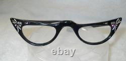 1950's Victory Optical Eyeglass Salesman Store Sample Case 3 MCM Cat Eyes Frames