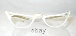 1950's Victory Optical Eyeglass Salesman Store Sample Case 3 MCM Cat Eyes Frames