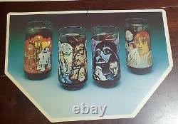 1977 STAR WARS Coca-Cola BURGER KING STORE DISPLAY MOVIE POSTER GLASSES MOBILE