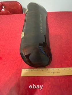 1980s Giorgio Armani Advertising Glasses Case & Wire Rim Glasses Prop Lot Of 2