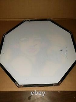 1980s Large glass Lighted Sign Hair Products Display Beauty Salon