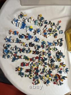 1980s Vintage Smurf Store Display Collectors Center Turntable Figures Lot Loaded