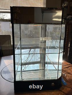 1990 Hummel Store Display Case, Beautiful Solid Case With 2 Locking Doors