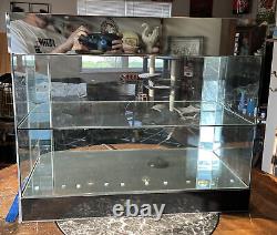 1990 Hummel Store Display Case, Beautiful Solid Case With 2 Locking Doors