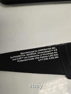 1996 Nintendo 64 Double Sided Store Display Logo Plastic With Bag 3D GLASSES