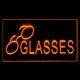 200033 Glasses Optical Shop Store Open Home Decor Display Led Light Neon Signs
