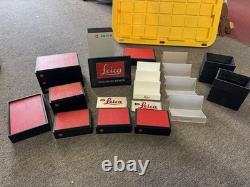 27 Pieces Of Leica Store Displays With Leitz Glass Dealer Display Plaque Signs
