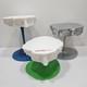 3 Etnia Barcelona Glasses Retail Store Display Tabletop Stand Rare Unique
