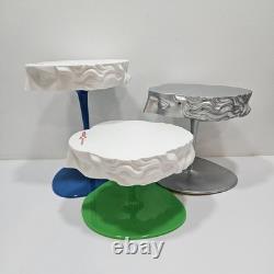 3 Etnia Barcelona Glasses Retail Store Display Tabletop Stand Rare Unique