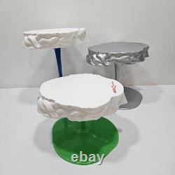 3 Etnia Barcelona Glasses Retail Store Display Tabletop Stand Rare Unique
