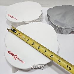3 Etnia Barcelona Glasses Retail Store Display Tabletop Stand Rare Unique