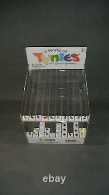 34 Tynies glass animals 26 Tynies boxes original Tynies store display