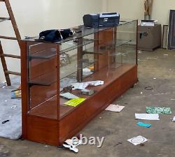 5 Lots of Vintage Counter Display Case Glass Department Store cabinet