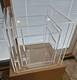 5 Piece Set Of Vintage Lucite Clear Acrylic U Cubes Riser Retail Store Display