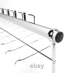 8 Pieces Eyeglasses Display Rod Sunglasses Wall-Mount Display Store Holder 1.1m