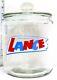 A Hard To Find Lance Crackers Glass Counter Jar
