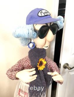 A Rare Maxine Store Display Doll Glasses Sides Broken And Taped