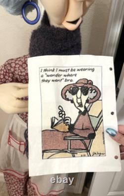 A Rare Maxine Store Display Doll Glasses Sides Broken And Taped