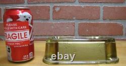 ABDULLA CIGARETTES Old Tobacco Ad ROG Glass Change Receiver Tray Cigar Sign Card