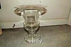 ANTIQUE MORTAR 11 GLASS -STORE DISPLAY -Heavy HAND BLOWN GLASS