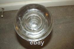 ANTIQUE MORTAR 11 GLASS -STORE DISPLAY -Heavy HAND BLOWN GLASS