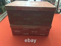 Adv Store Glass Display Box Cover Schraffts Peppermint Patties Ice Cream Drops