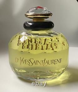 Advertising Faceted Glass Perfume D' Yves Saint Laurent Paris Store Display