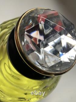 Advertising Faceted Glass Perfume D' Yves Saint Laurent Paris Store Display