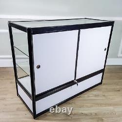 Aluminum Glass Clear Showcase Full Vision 48 Retail Store Display Shelf Counter