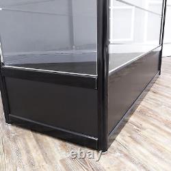 Aluminum Glass Clear Showcase Full Vision 48 Retail Store Display Shelf Counter