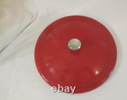 Antique 13 Large Lance Peanut Cracker Store Jar Heavy Glass 2 Logo with Metal Lid