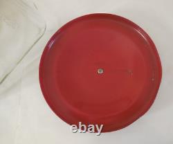 Antique 13 Large Lance Peanut Cracker Store Jar Heavy Glass 2 Logo with Metal Lid