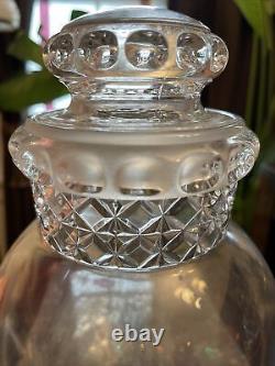 Antique 1800s Apothecary Glass Candy Jar Store Display 13 Good Condition