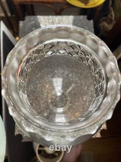 Antique 1800s Apothecary Glass Candy Jar Store Display 13 Good Condition