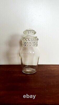 Antique 1800s Tiffin Dakota Apothecary Glass Candy Jar Store Display 10