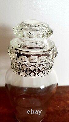 Antique 1800s Tiffin Dakota Apothecary Glass Candy Jar Store Display 10