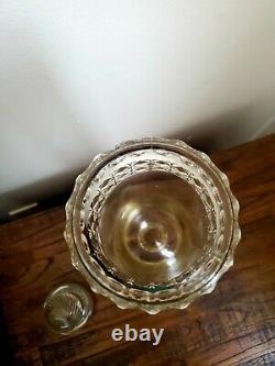 Antique 1800s Tiffin Dakota Apothecary Glass Jar Store Display Candy Container