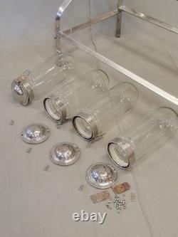 Antique 1920s Argentinian Vendosolo 18 Canister Candy Store Display (Caramelera)