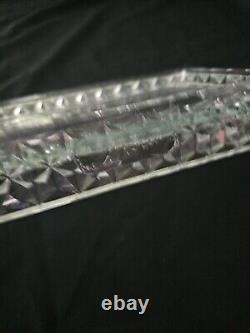 Antique Apollo Glass Chocolates Candy Store Counter Display Holder Dish