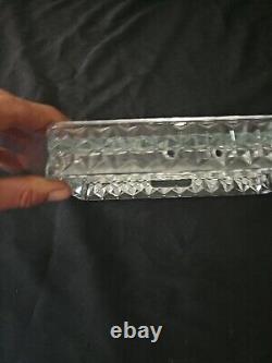 Antique Apollo Glass Chocolates Candy Store Counter Display Holder Dish